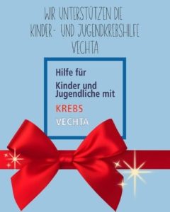 Logo der Kinder- und Jugendkrebshilfe Vechta